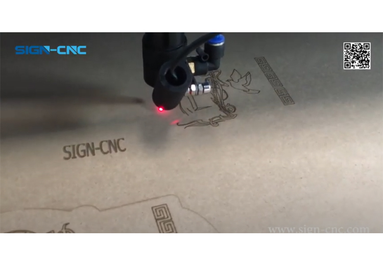 SIGN CNC Double heads laser engraving and cutting machine, cnc laser machine